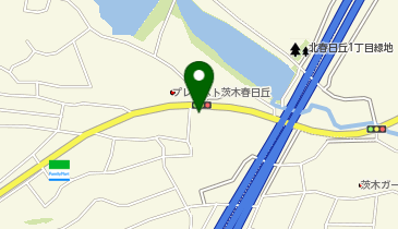 茨木警察署春日丘交番の地図画像