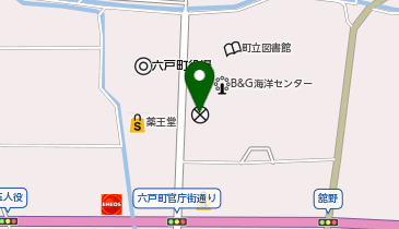 十和田警察署六戸駐在所の地図画像