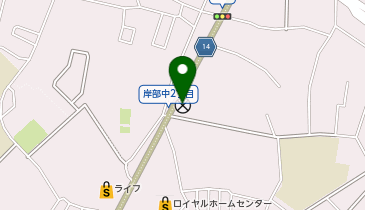 吹田警察署岸部交番の地図画像