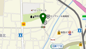 池田警察署石橋交番の地図画像