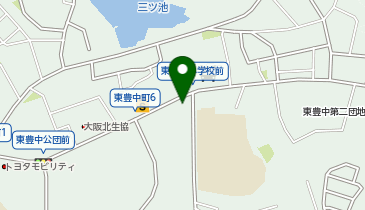 豊中警察署東豊中交番の地図画像