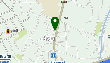 豊中警察署桜井谷交番の地図画像