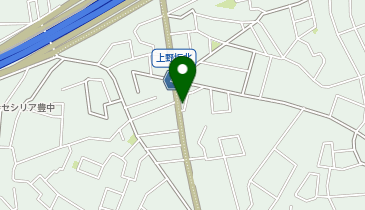 豊中警察署上野東交番の地図画像