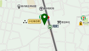 豊中警察署岡町駅前交番の地図画像