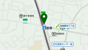 豊中警察署曽根駅前交番の地図画像