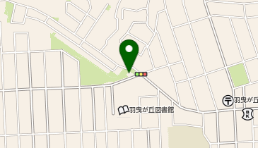 羽曳野警察署羽曳丘交番の地図画像