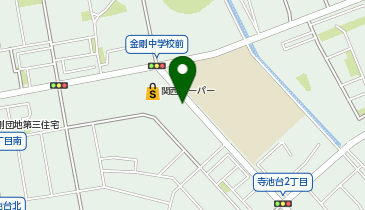 富田林警察署金剛交番の地図画像