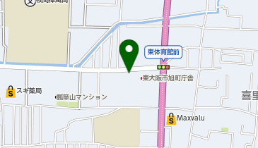 枚岡警察署河内町交番の地図画像