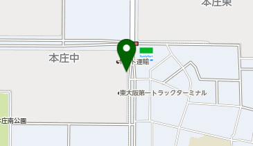 河内警察署盾津交番の地図画像