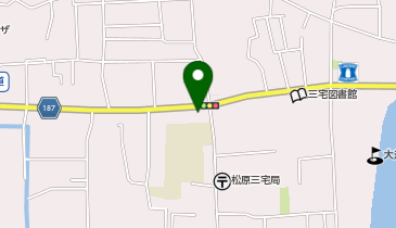 松原警察署三宅交番の地図画像