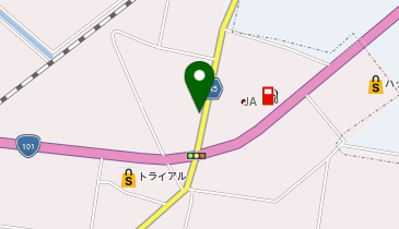 つがる警察署森田駐在所の地図画像