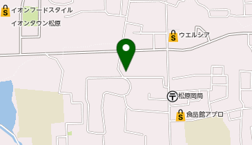 松原警察署岡町交番の地図画像