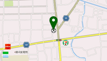 松原警察署我堂町交番の地図画像