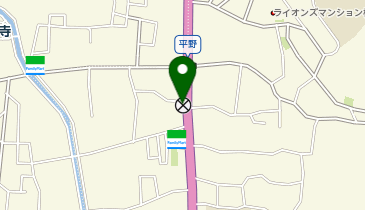 柏原警察署平野交番の地図画像