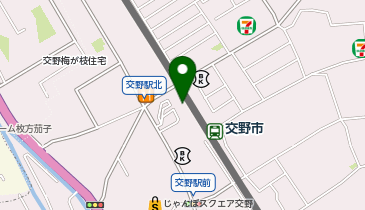 交野警察署交野市駅前交番の地図画像