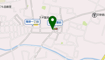 交野警察署倉治交番の地図画像