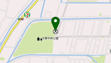 四條畷警察署大東中央公園交番の地図画像