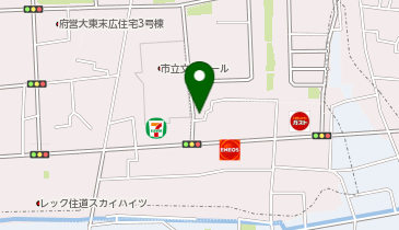 四條畷警察署新町交番の地図画像