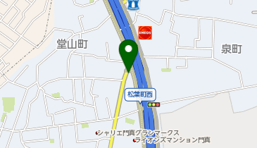 門真警察署堂山町交番の地図画像