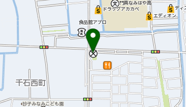 門真警察署千石交番の地図画像