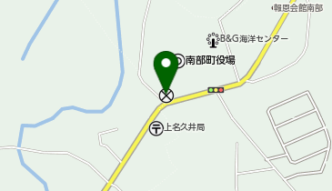 三戸警察署名川駐在所の地図画像