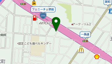 堺警察署安井町交番の地図画像