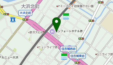 堺警察署龍神交番の地図画像