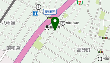 堺警察署高砂町交番の地図画像