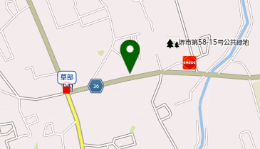 西堺警察署福泉交番の地図画像