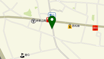 西堺警察署東山交番の地図画像