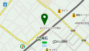 高石警察署高石駅前交番の地図画像