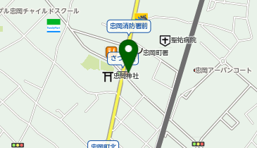 泉大津警察署忠岡町交番の地図画像