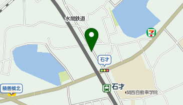 貝塚警察署石才交番の地図画像