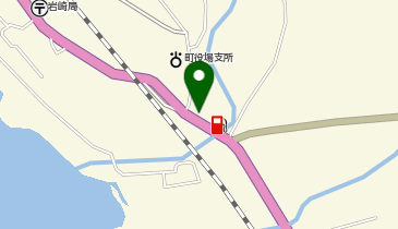 鰺ケ沢警察署岩崎駐在所の地図画像