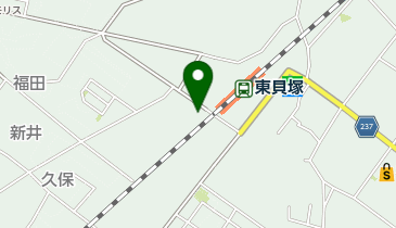 貝塚警察署東貝塚駅前交番の地図画像