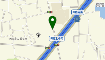 黒山警察署大保交番の地図画像