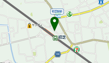 黒山警察署初芝駅前交番の地図画像