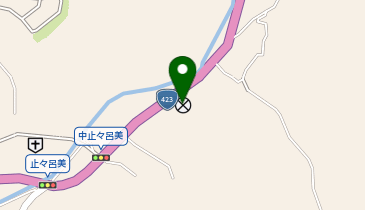 箕面警察署止々呂美駐在所の地図画像