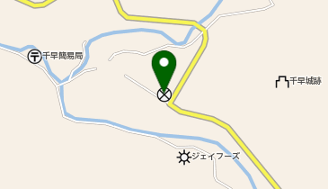 富田林警察署千早駐在所の地図画像