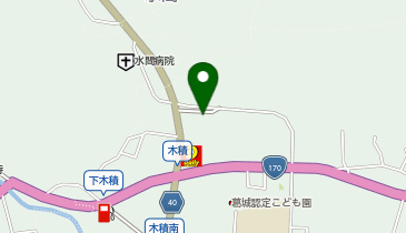 貝塚警察署木積駐在所の地図画像