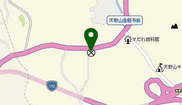 河内長野警察署天野駐在所の地図画像