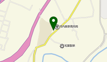 河内長野警察署高向駐在所の地図画像