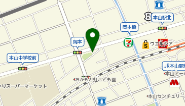 東灘警察署岡本交番の地図画像