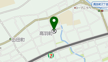 灘警察署高羽交番の地図画像