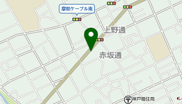 灘警察署赤坂交番の地図画像