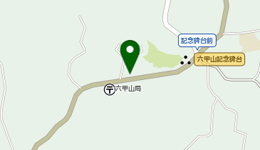 灘警察署六甲山上交番の地図画像