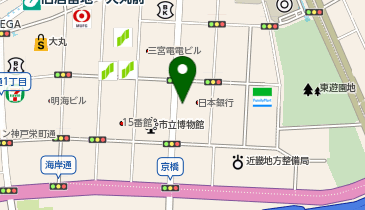 生田警察署京町交番の地図画像