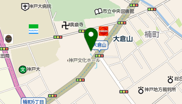 生田警察署大倉山交番の地図画像