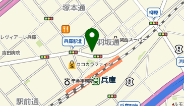 兵庫警察署兵庫駅前交番の地図画像