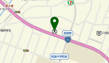 盛岡東警察署加賀野交番の地図画像